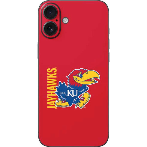 University of Kansas Jayhawks KU iPhone 16 Plus Skin